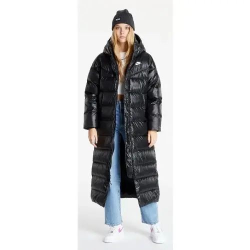 Sz XL Women`s Nike Therma-fit Down-fill Full Length Puffer Parka DH4081-010