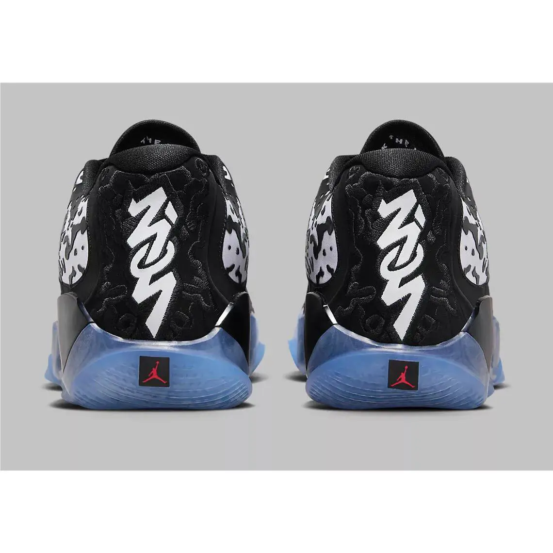 Nike shoes - Jordan Zion 3 - Zion - DR0675 018 - BLACK/WHITE -LASER ORANGE (UPC: 196154983396) 2