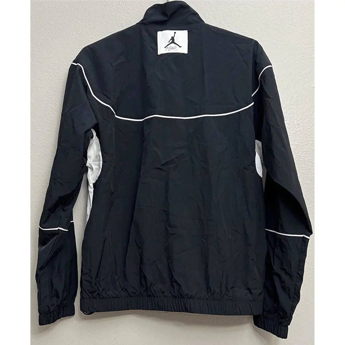 Nike clothing - Nike Air Jordan Essentials Warm Up Jacket - DV7624-010 - Black (UPC: 196155373066) 3