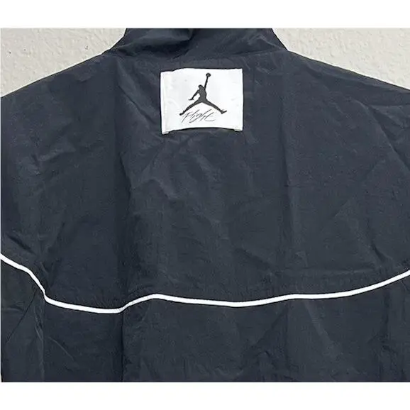 Nike clothing - Nike Air Jordan Essentials Warm Up Jacket - DV7624-010 - Black (UPC: 196155373066) 4