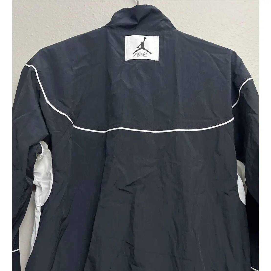 Nike clothing - Nike Air Jordan Essentials Warm Up Jacket - DV7624-010 - Black (UPC: 196155373066) 5