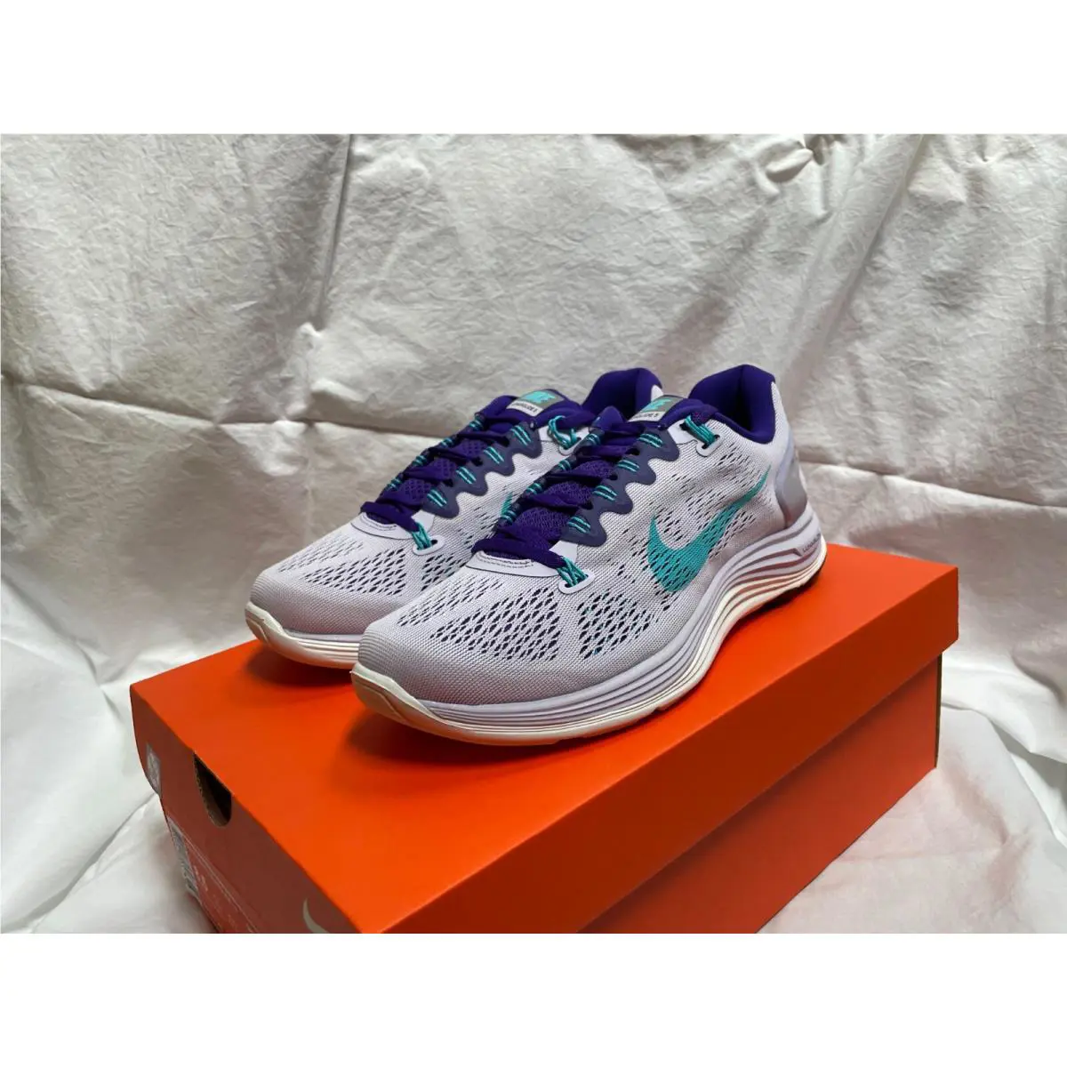 Nike shoes - Nike LunarGlide 5 - LunarGlide - 599395 - Gray/Purple 2