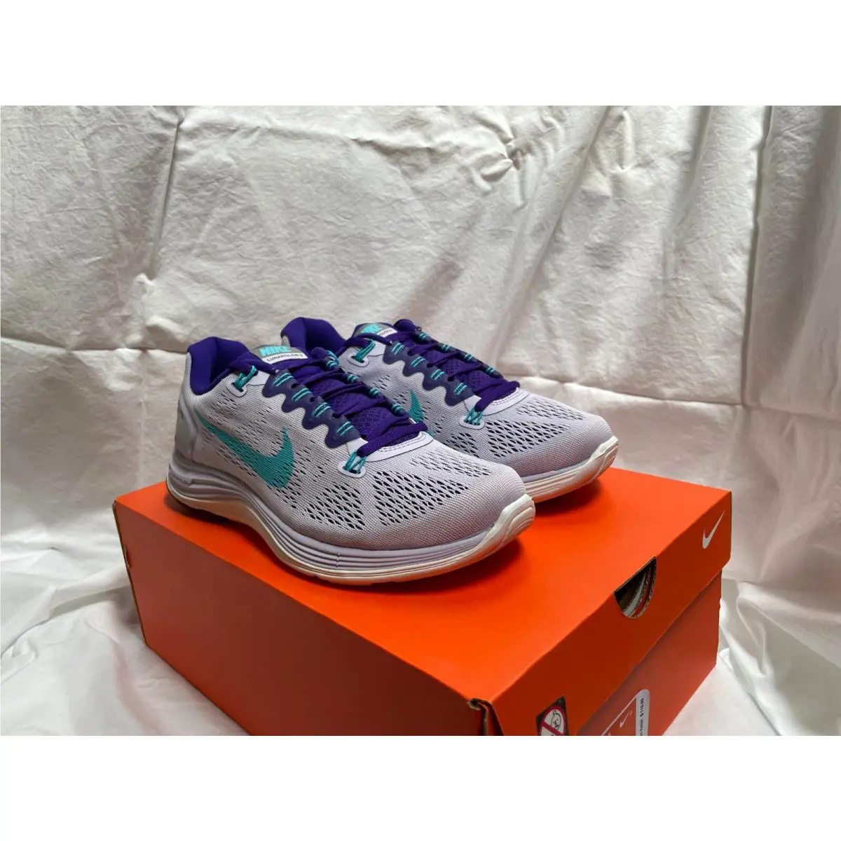 Nike shoes - Nike LunarGlide 5 - LunarGlide - 599395 - Gray/Purple 3