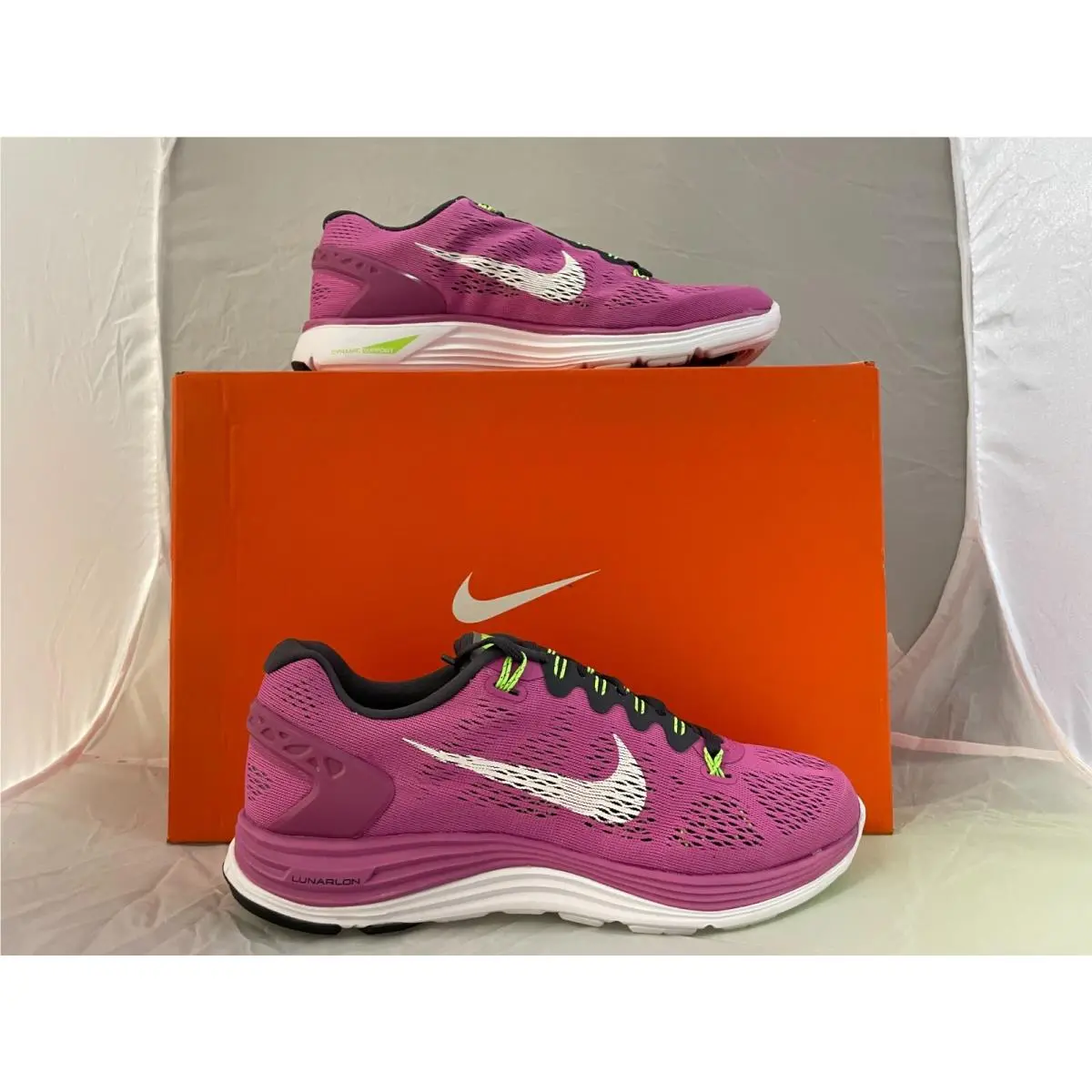 Nike shoes - Nike LunarGlide 5 - LunarGlide - 599395 - Gray/Purple 20