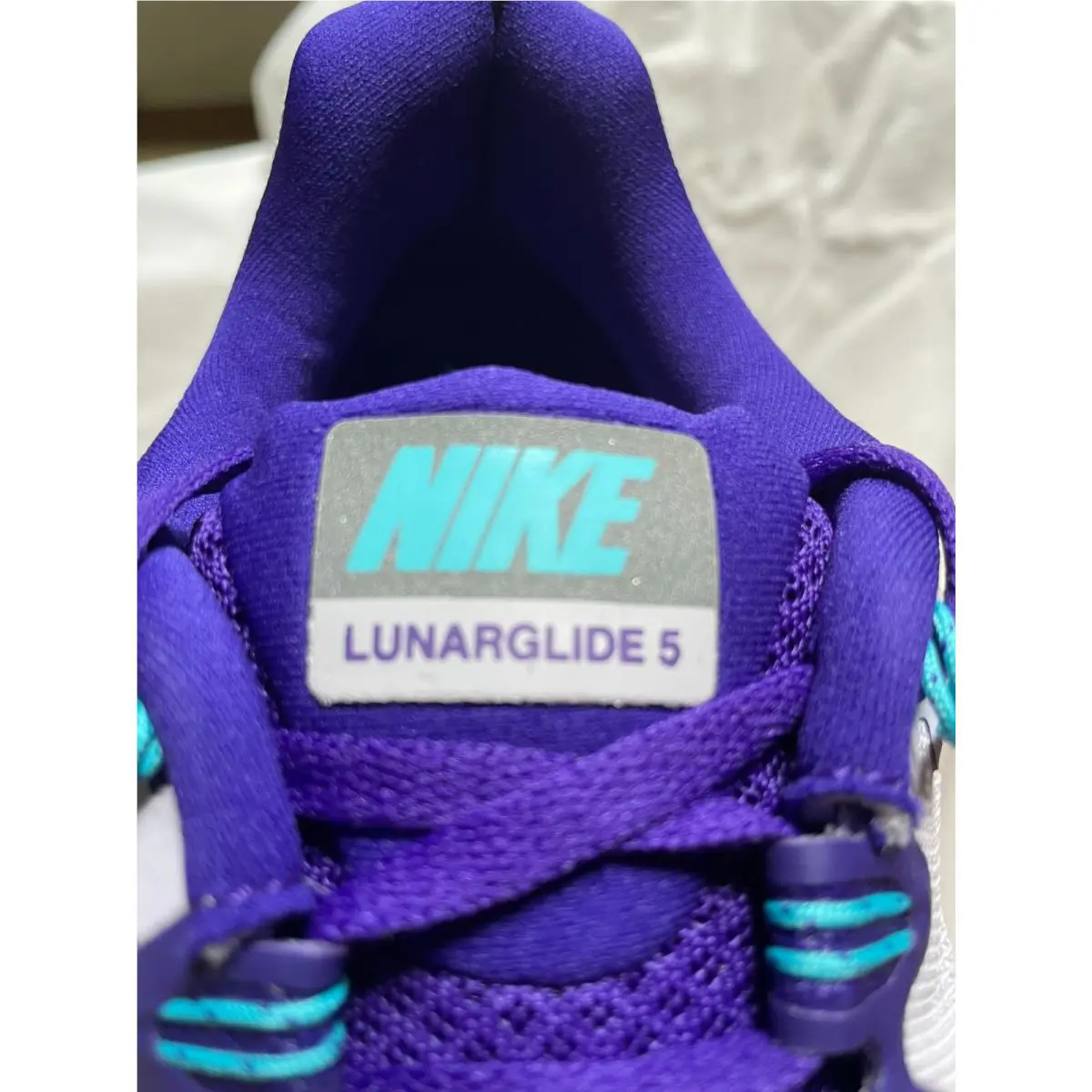 Nike shoes - Nike LunarGlide 5 - LunarGlide - 599395 - Gray/Purple 4