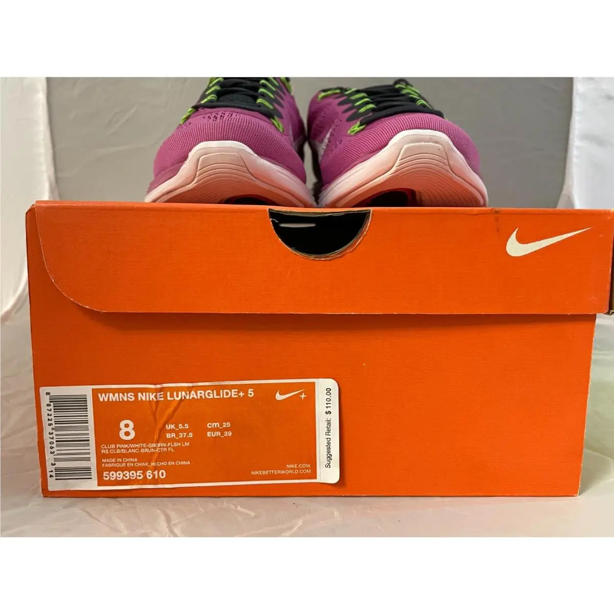 Nike shoes - Nike LunarGlide 5 - LunarGlide - 599395 - Gray/Purple 24