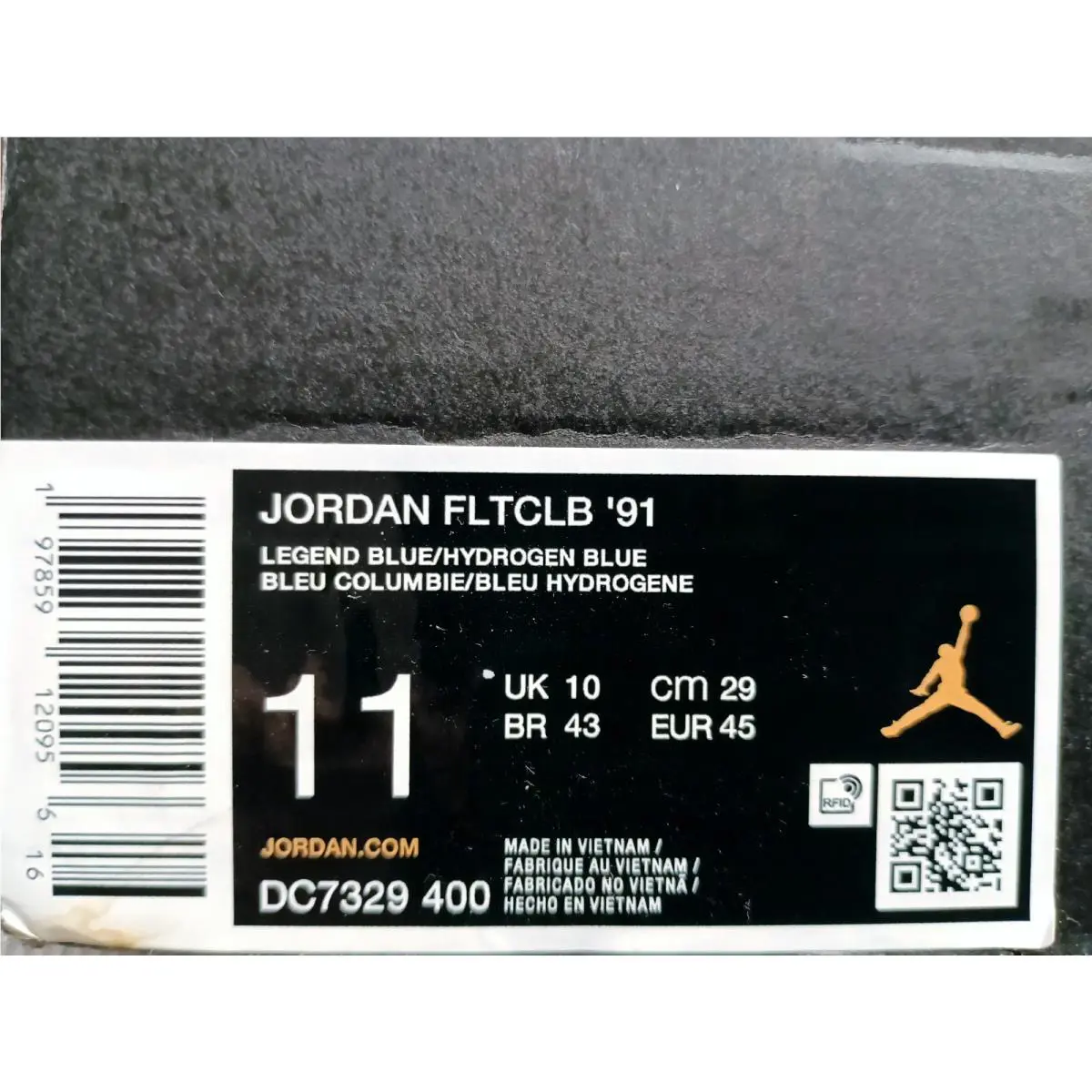 Nike shoes - Air Jordan 91 - Air - DC7329-400 - Blue (UPC: 197859120956) 4