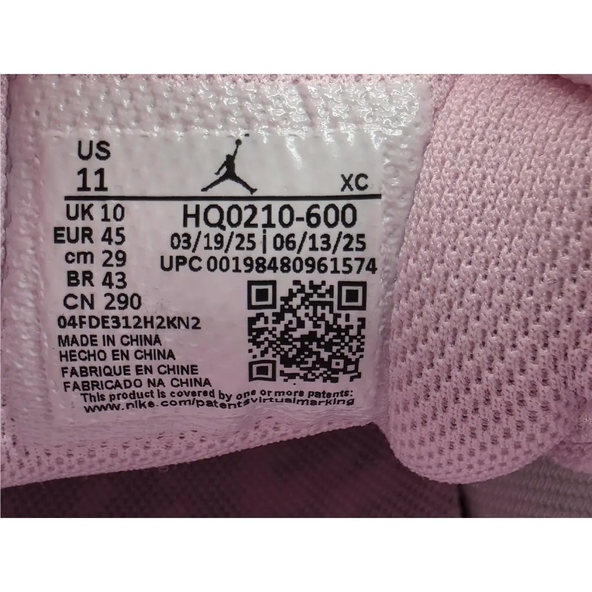 Nike shoes - Jordan Stadium - Stadium - HQ0210-600 - Pink 8