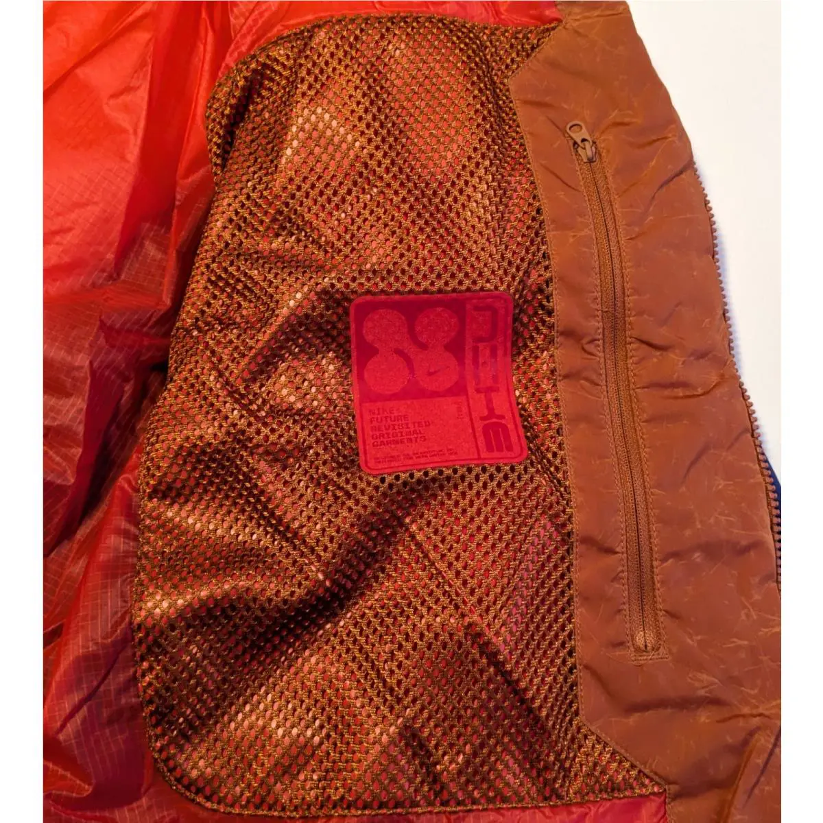 Nike clothing - Nike Project FROG Insulated Puffer Jacket - HJ6934-246 - Multicolor, Manufacturer: Dark Russet/Deep Night Blue/Light Crimson (UPC: 197859988525) 12