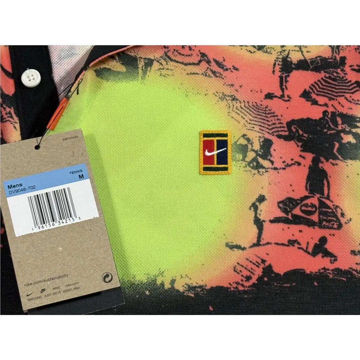 Nike clothing - Nike Court Agassi - Court Agassi - DV9048-702 - Multicolor (UPC: 196156342184) 2