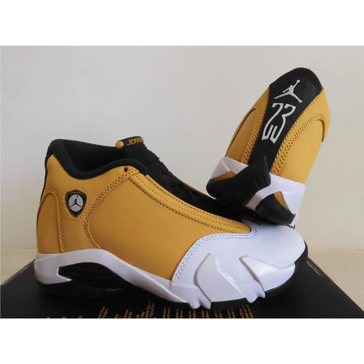 Nike shoes - Air Jordan 14 - Air - 487471-701 - Yellow (UPC: 196149232492) 1