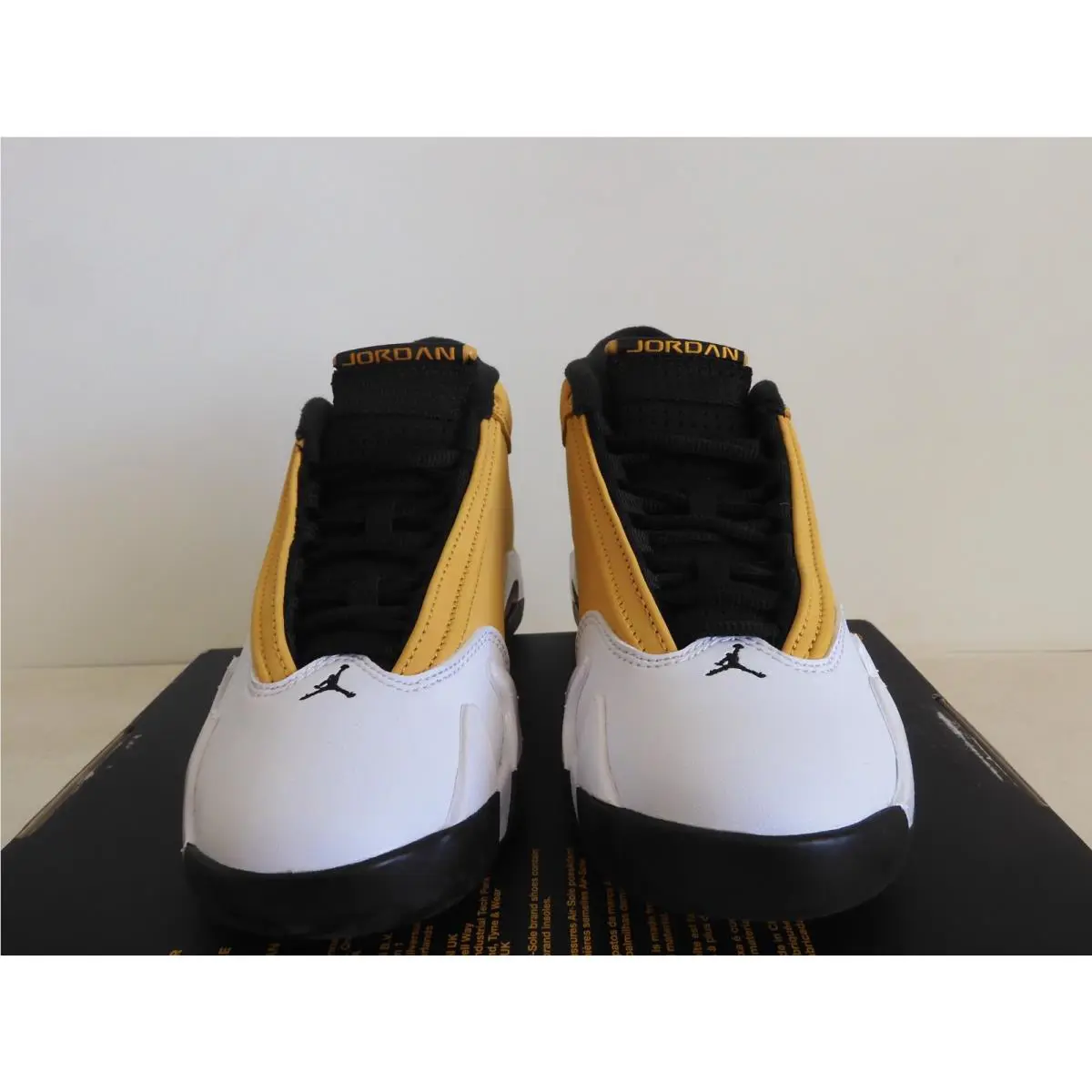 Nike shoes - Air Jordan 14 - Air - 487471-701 - Yellow (UPC: 196149232492) 2