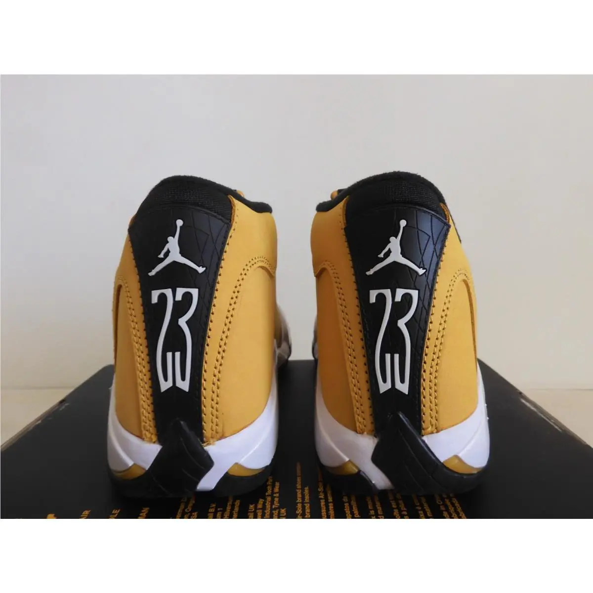 Nike shoes - Air Jordan 14 - Air - 487471-701 - Yellow (UPC: 196149232492) 3