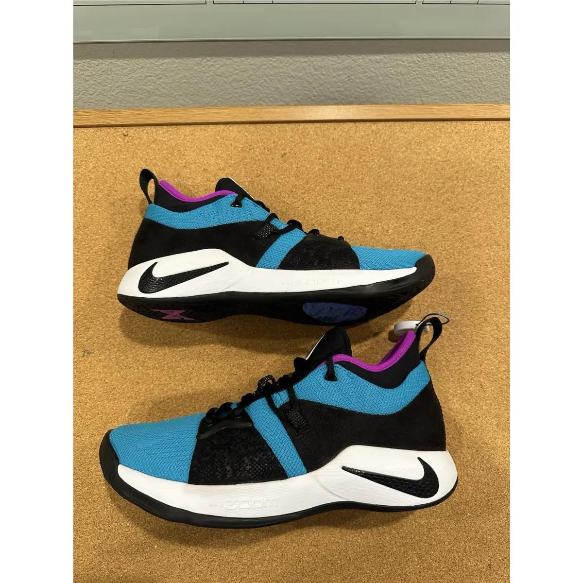 Nike shoes - Nike PG 2 - AJ2039-402 - Blue, Manufacturer: Blue Lagoon/Hyper Violet-White-Black (UPC: 0191884006223) 0