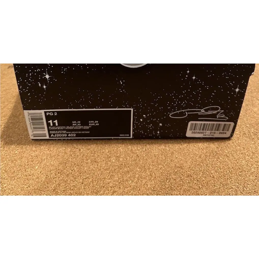 Nike shoes - Nike PG 2 - AJ2039-402 - Blue, Manufacturer: Blue Lagoon/Hyper Violet-White-Black (UPC: 0191884006223) 1