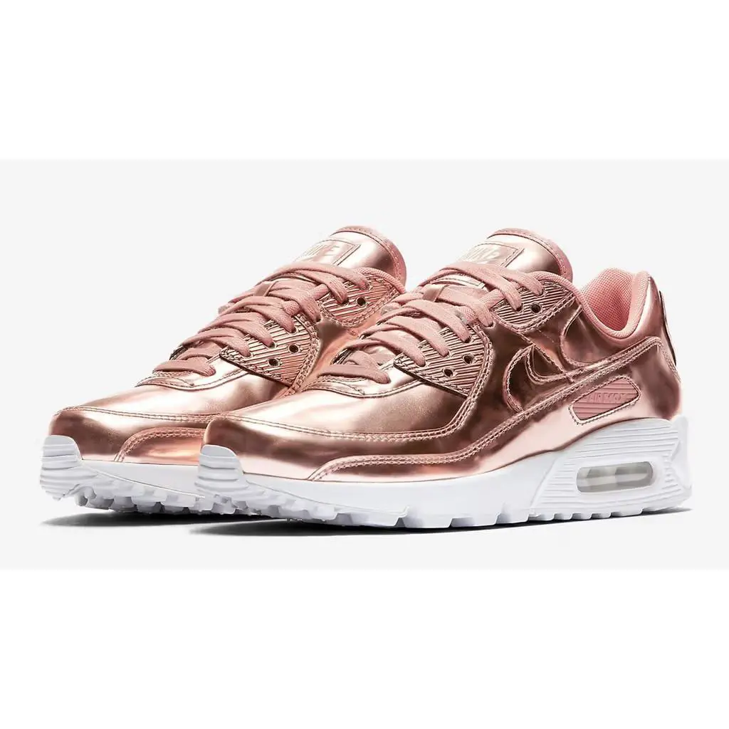 Nike Air Max 90 SP Metallic Rose Gold CQ6639-600 Size 8.5 + Discount