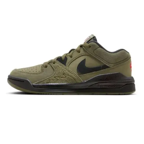 Sz 4.5Y - Nike Jordan Stadium 60 GS `medium Olive / Black` HF6014 201