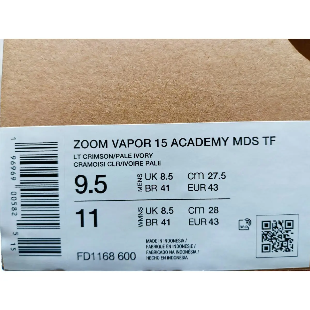 Nike shoes - Nike Zoom Vapor - Zoom Vapor - Fd1168-600 - Red (UPC: 196969005825) 4