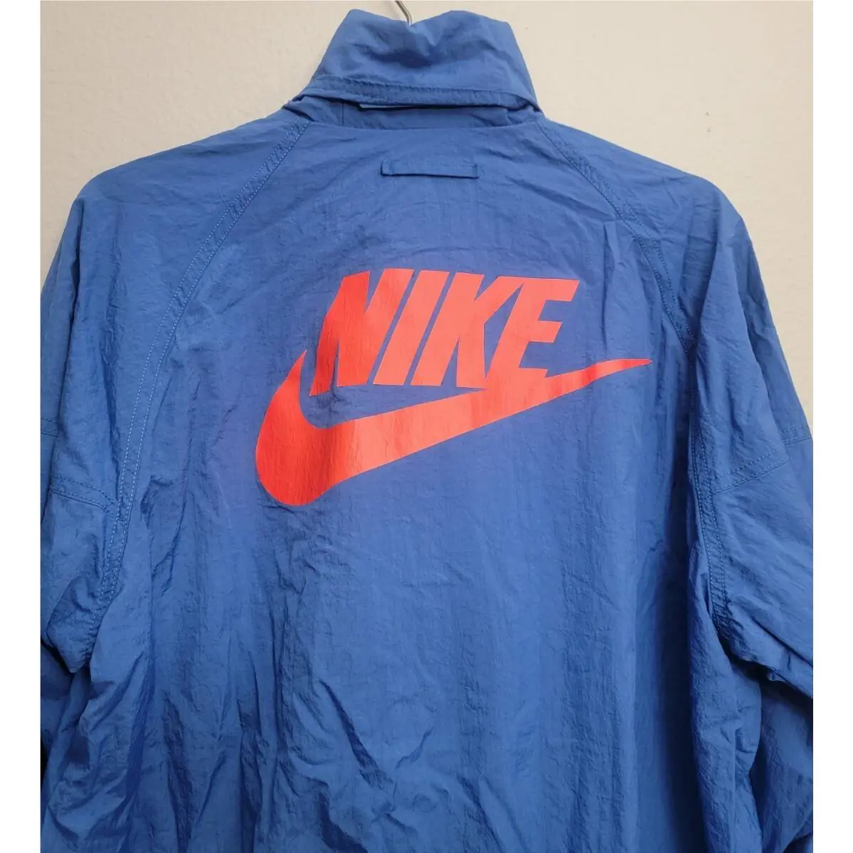 Nike clothing - Nike Sportswear Lined Woven Jacket - DM5020-407 - Dark Marina Blue (UPC: 195245559342) 3