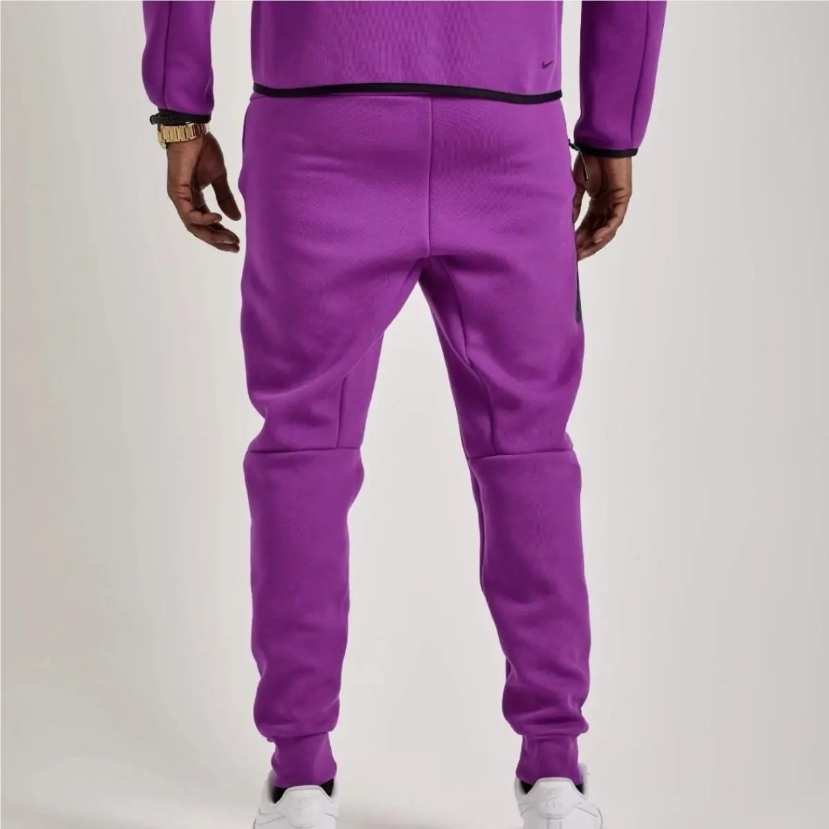 Nike clothing - Nike Tech Fleece Jogger - Tech Fleece Jogger - HV0959505 - Bold Berry/Black (UPC: 197602944822) 2