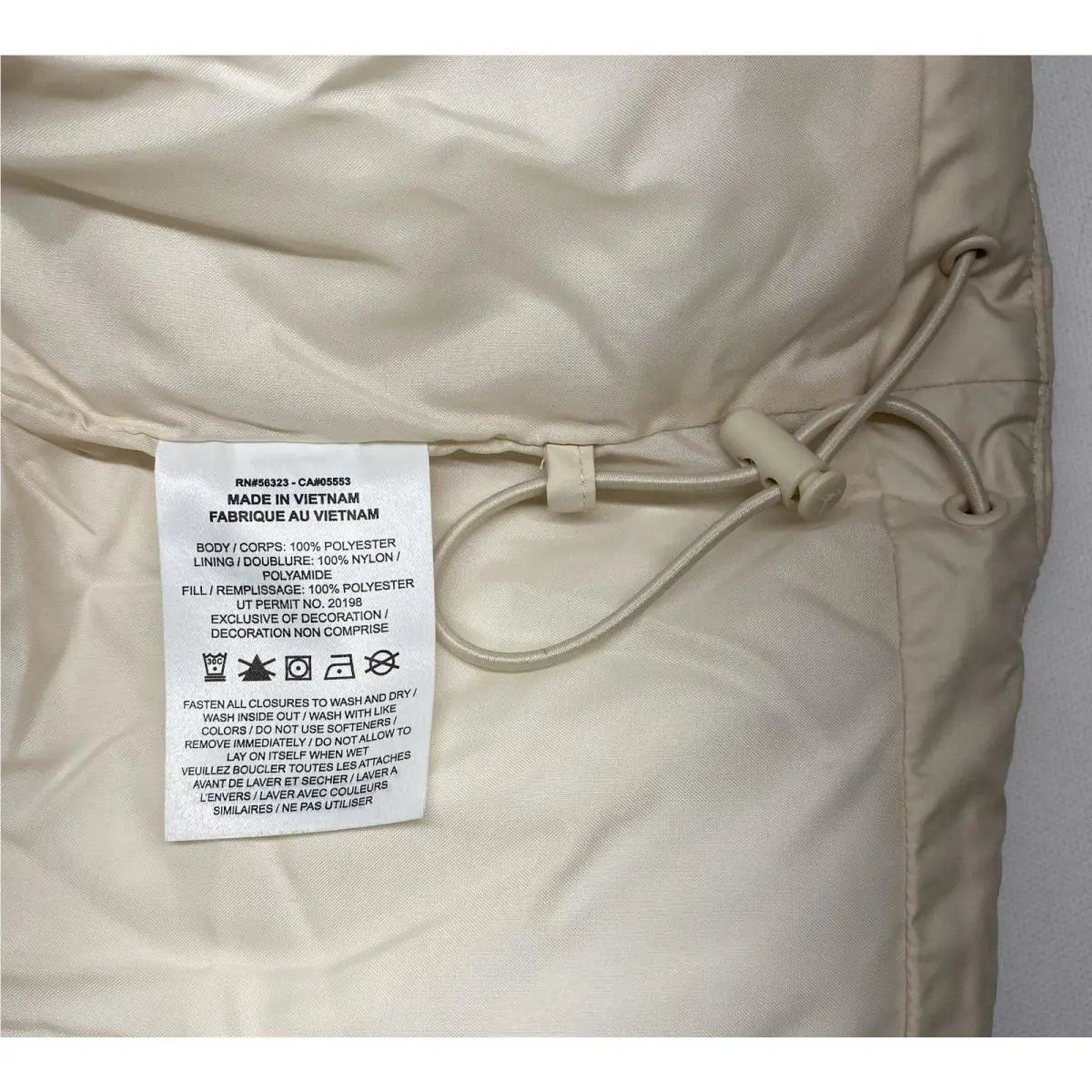 Nike clothing - Air Jordan Women`s Puffer Jacket - FZ4527-203 - Beige 3