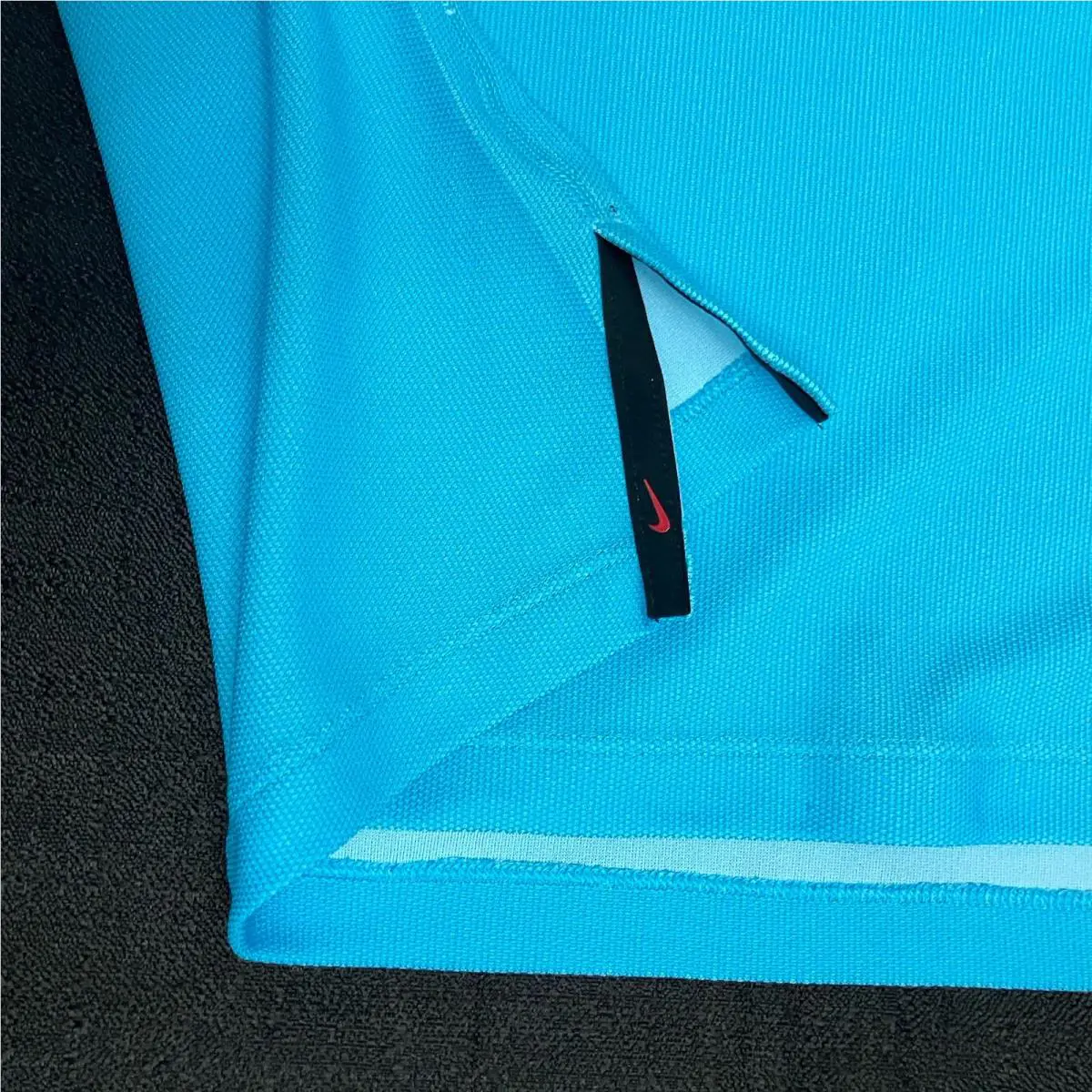 Nike clothing - Tiger Woods Dri Fit ADV Polo - Baltic Blue / Blue Chill / Black 10