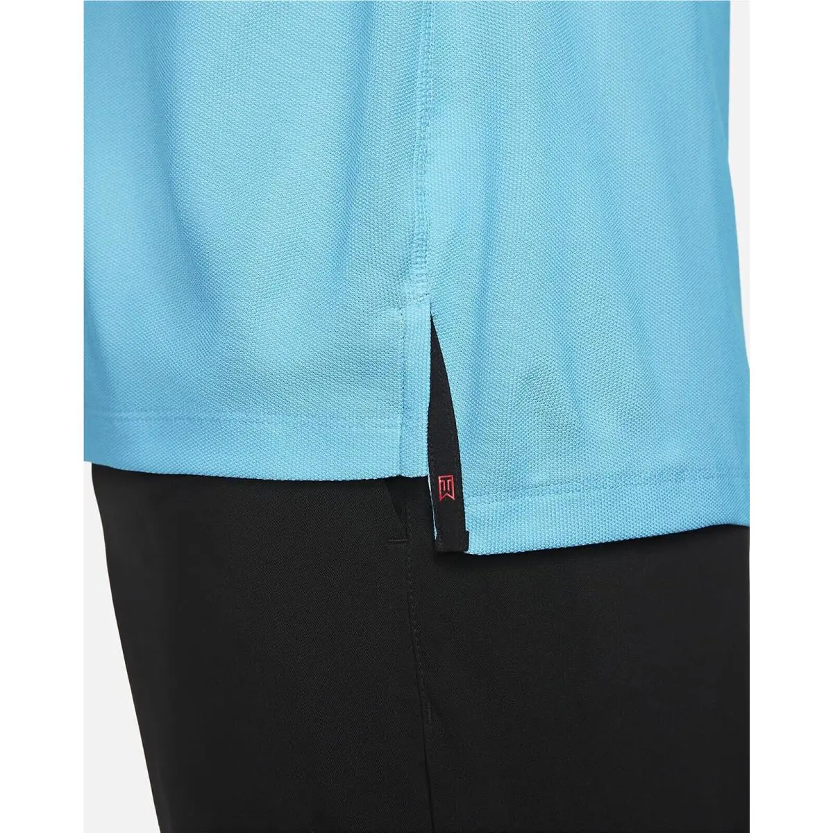 Nike clothing - Tiger Woods Dri Fit ADV Polo - Baltic Blue / Blue Chill / Black 7