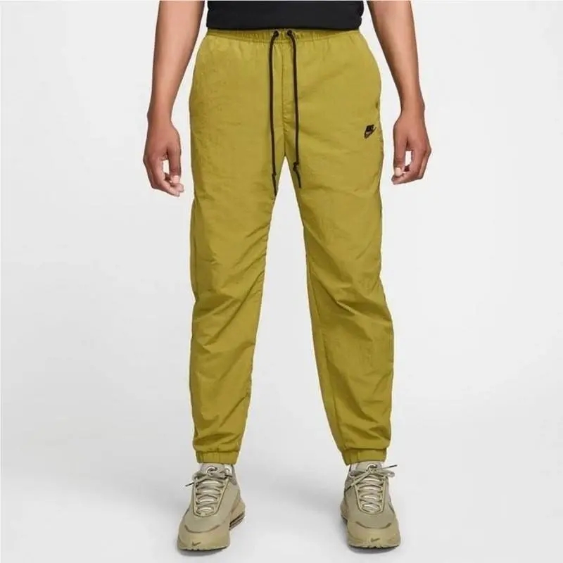 Nike Men`s Small Pacific Moss Tech Woven Tapered Jogger Pants Athleisure L3-10