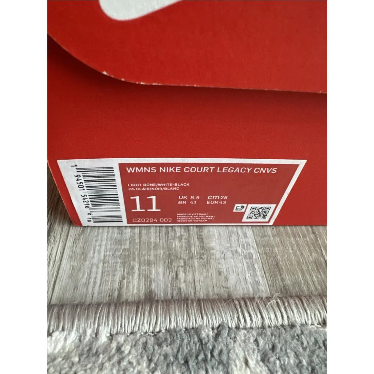 Nike shoes - Nike Court Legacy - Court Legacy - CZ0294-002 - Light Bone White 4