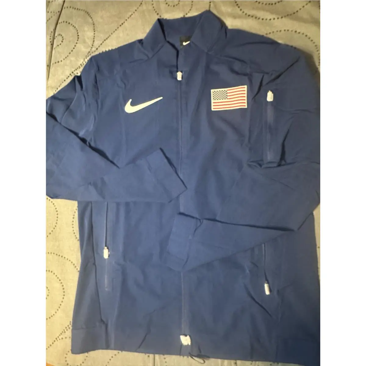 Nike clothing - NIKE PRO ELITE - PRO ELITE - DARK BLUE + WHITE 1