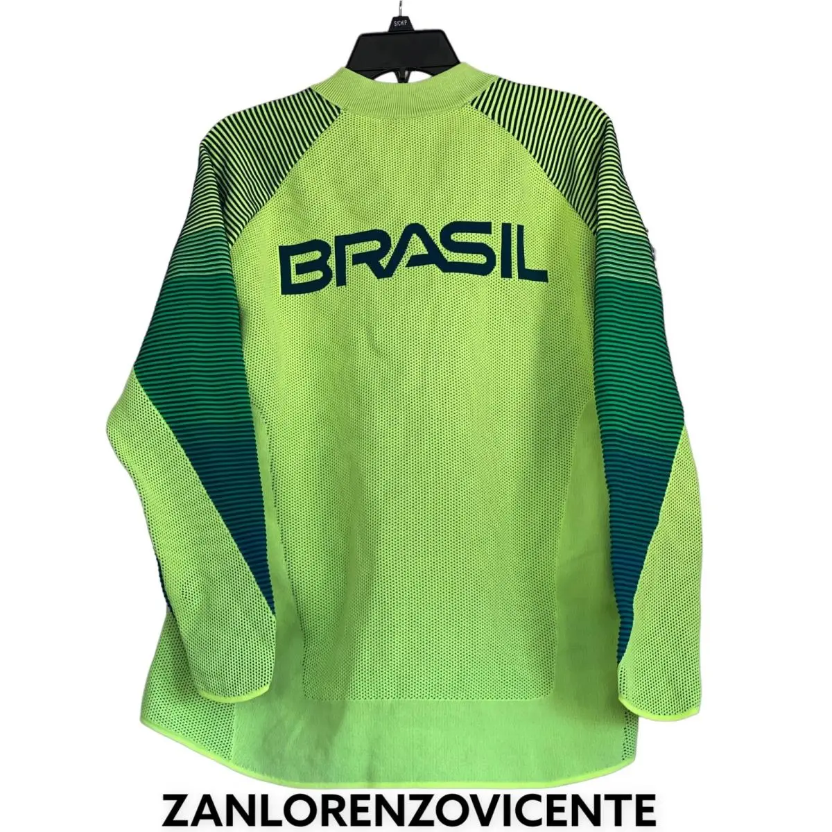 Nike clothing - Nike Brasil Jacket - Brasil Jacket - 826614 - Volt Ice (UPC: 0883412104333) 0