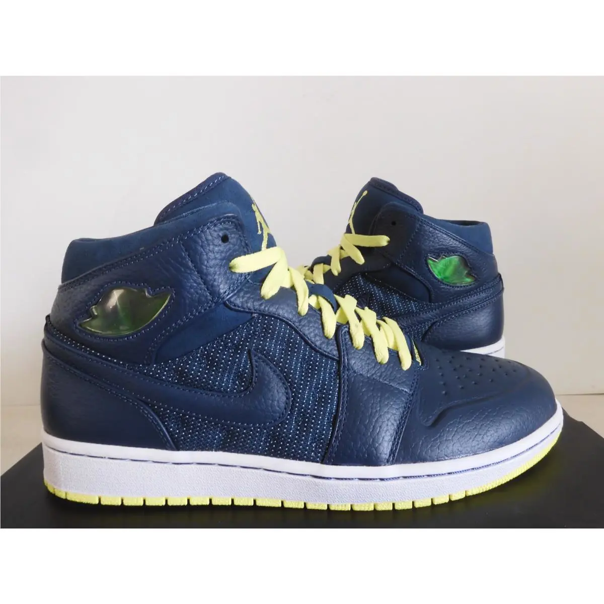 Nike shoes - Air Jordan 1 - Air - 555071-445 - Blue (UPC: 884751305078) 0