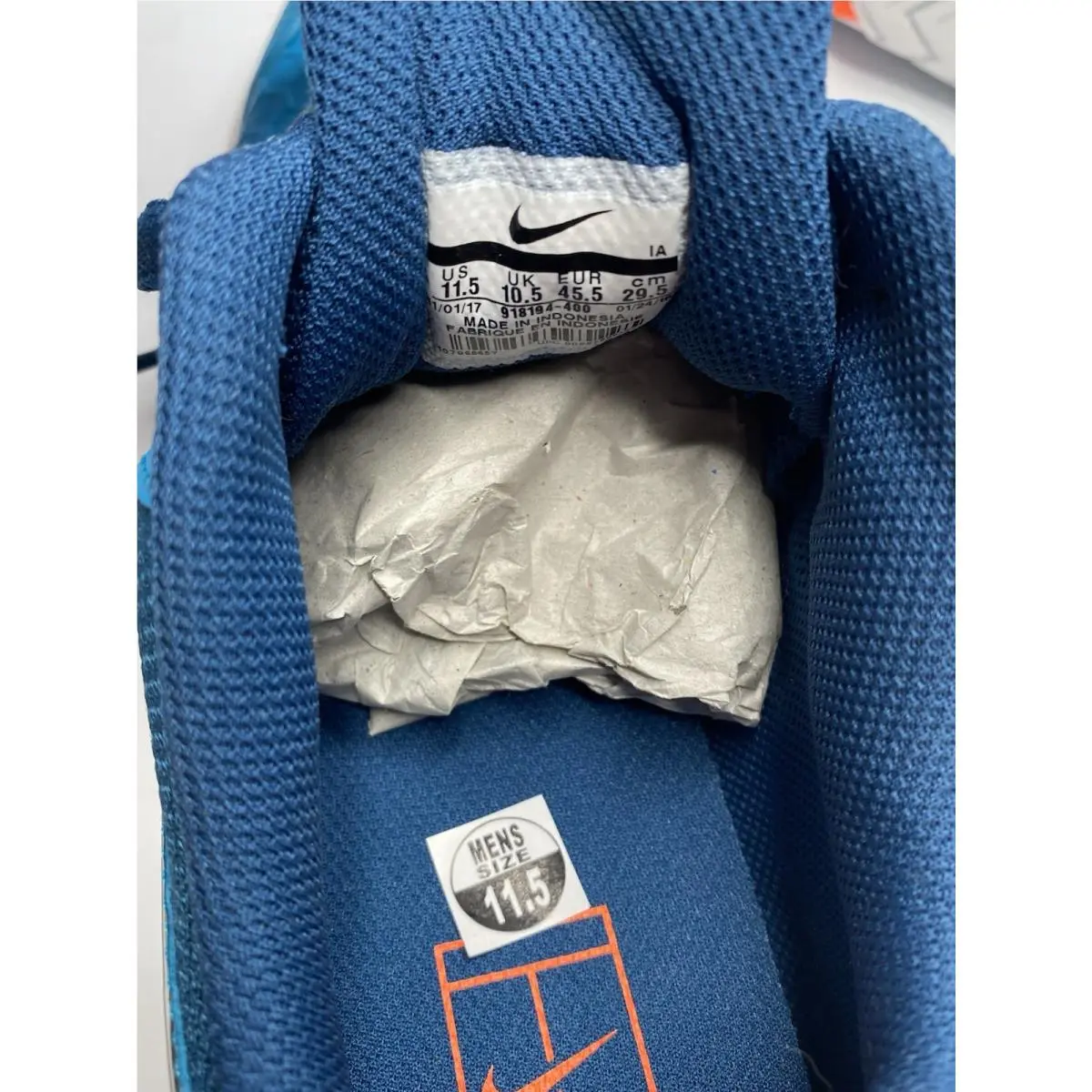 Nike shoes - New Nike Air Zoom Resistance - 918194400 - Neon Blue Turquoise, White, Silver Grey 15