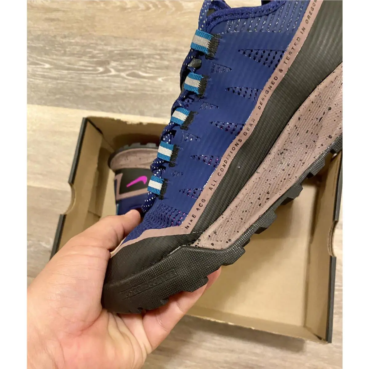 Nike shoes - Nike ACG Air Nasu - ACG Air Nasu - CV1779-400 - Blue (UPC: 0194499121282) 2
