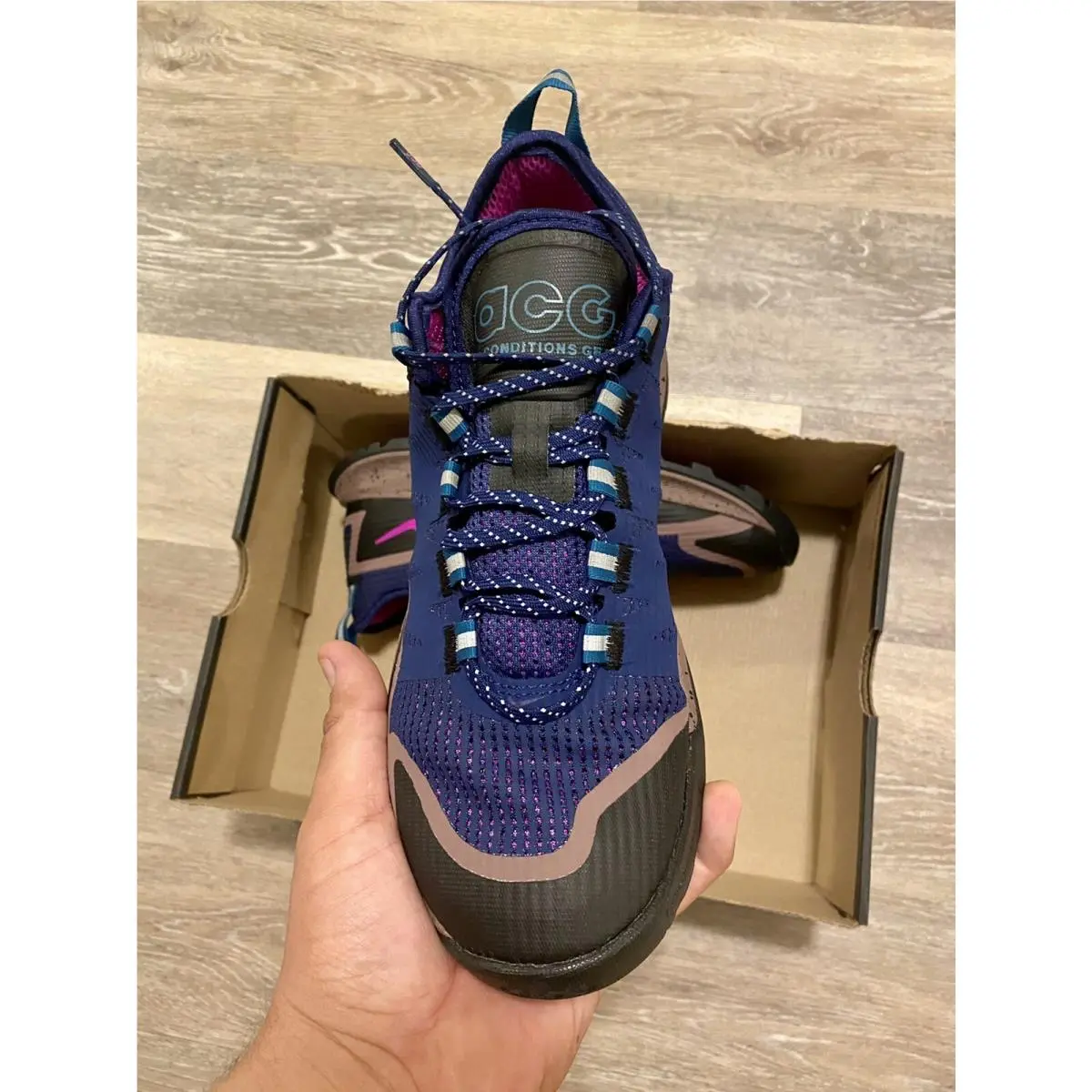 Nike shoes - Nike ACG Air Nasu - ACG Air Nasu - CV1779-400 - Blue (UPC: 0194499121282) 3