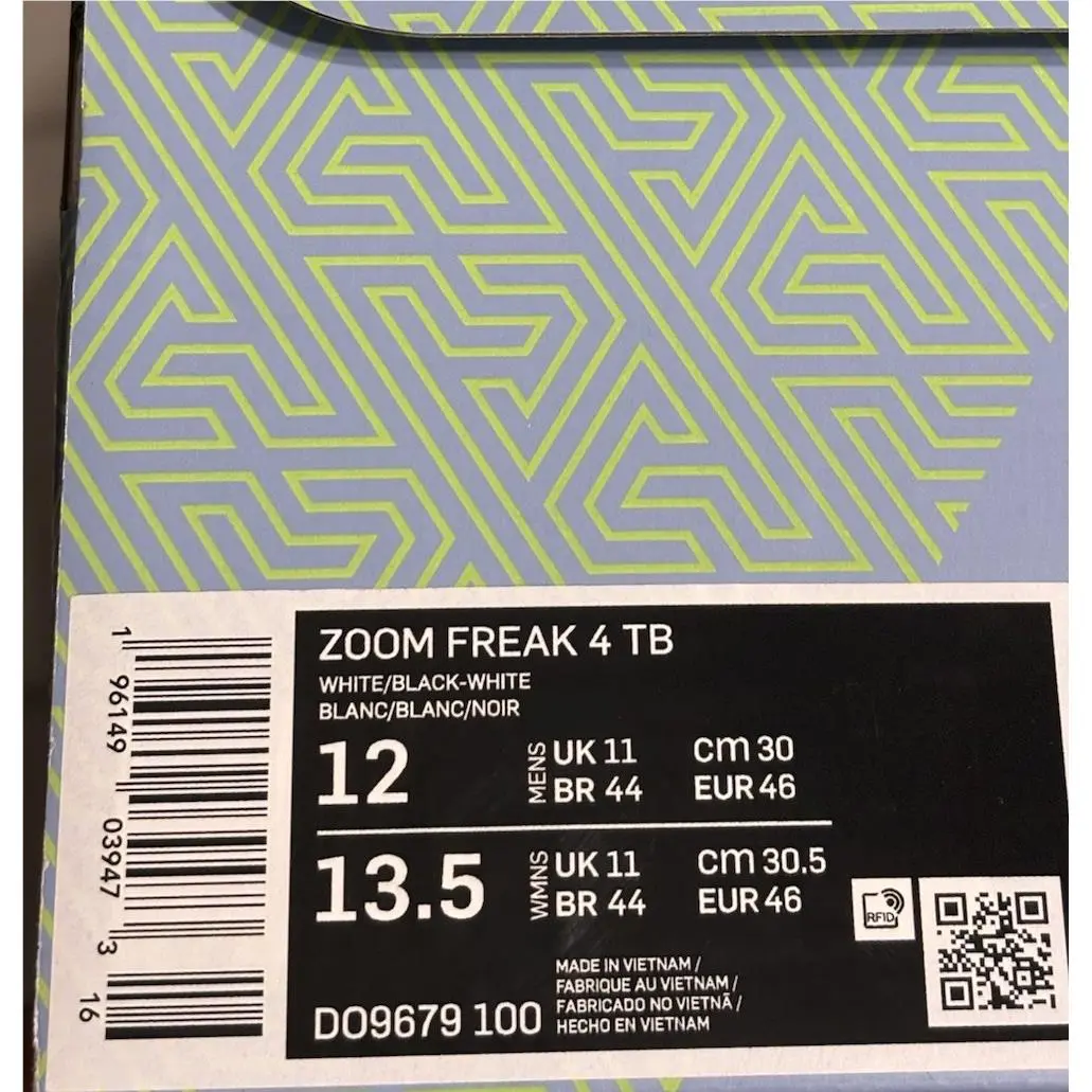 Nike shoes - Nike Zoom Freak 4 - Zoom Freak - DO9679-100 - Multicolor 6