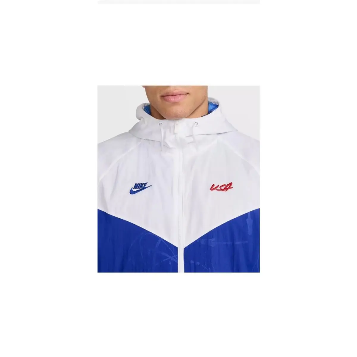 Nike clothing - FD7664-100 - FD7664-100 - White / Old Royal (UPC: 0197593795267) 2