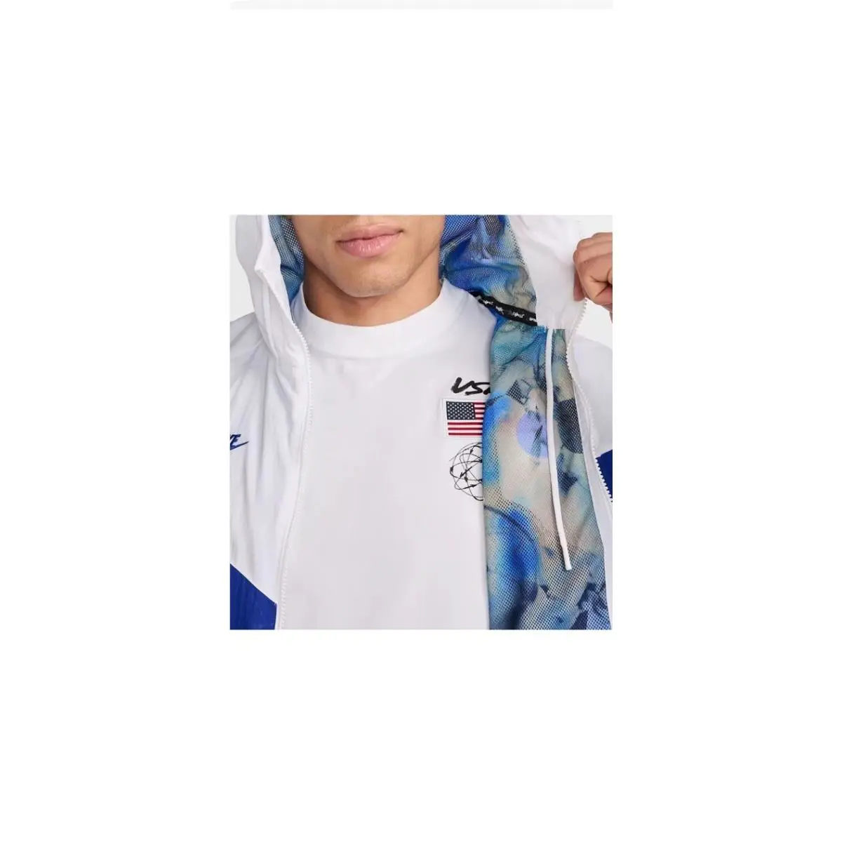 Nike clothing - FD7664-100 - FD7664-100 - White / Old Royal (UPC: 0197593795267) 3