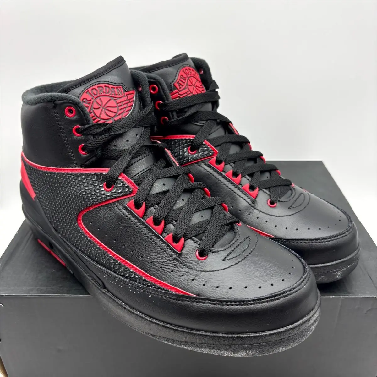 Nike shoes - Nike Air Jordan 2 Retro 834274-001 - 834274-001 - Black (UPC: 886551016123) 0