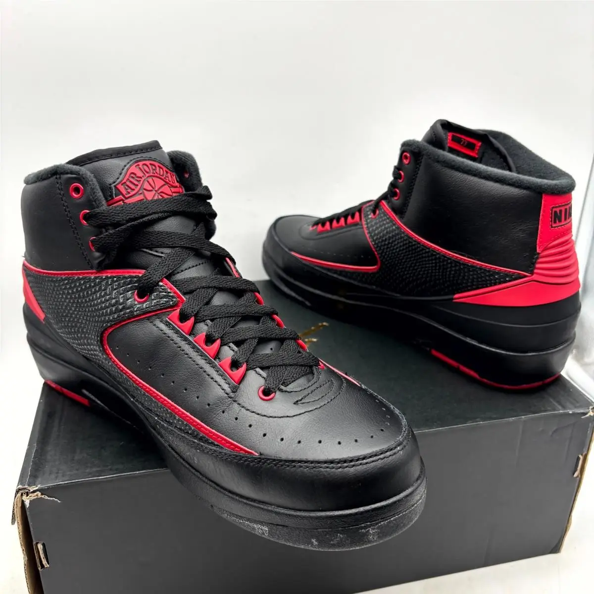 Nike shoes - Nike Air Jordan 2 Retro 834274-001 - 834274-001 - Black (UPC: 886551016123) 5