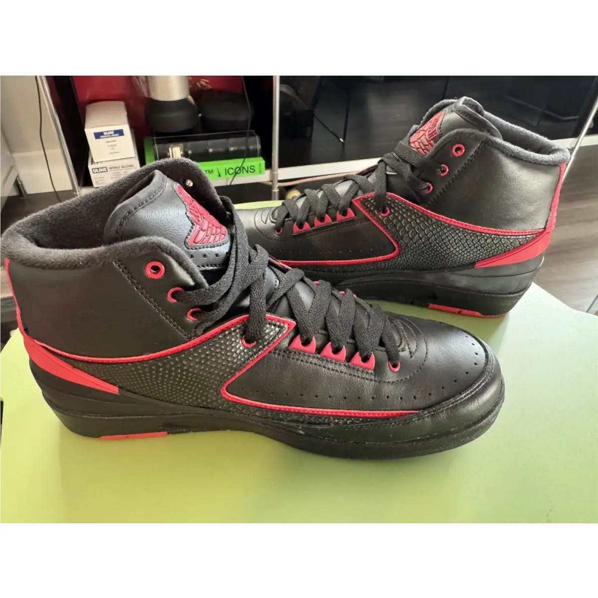 Nike shoes - Air Jordan 2 - Air - 834274-001 - Black 3