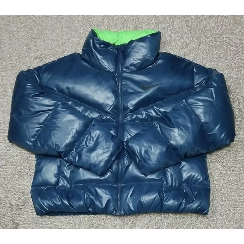 Nike clothing - Nike NSW Down-Fill Jacket - NSW Jacket - CU5813 460 - Blue/Green-Black 4