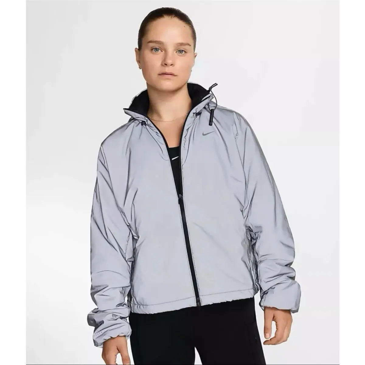 Nike Women’s Therma-fit 3M Reflective Running Jacket Size Large FV6420 011