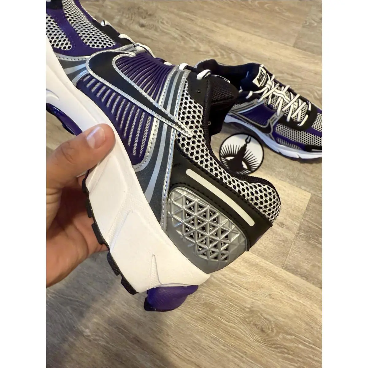 Nike shoes - Nike Air Zoom Vomero 5 - IM2220-095 - Metallic Silver / Court Purple/ White / Black (UPC: 198481320066) 1