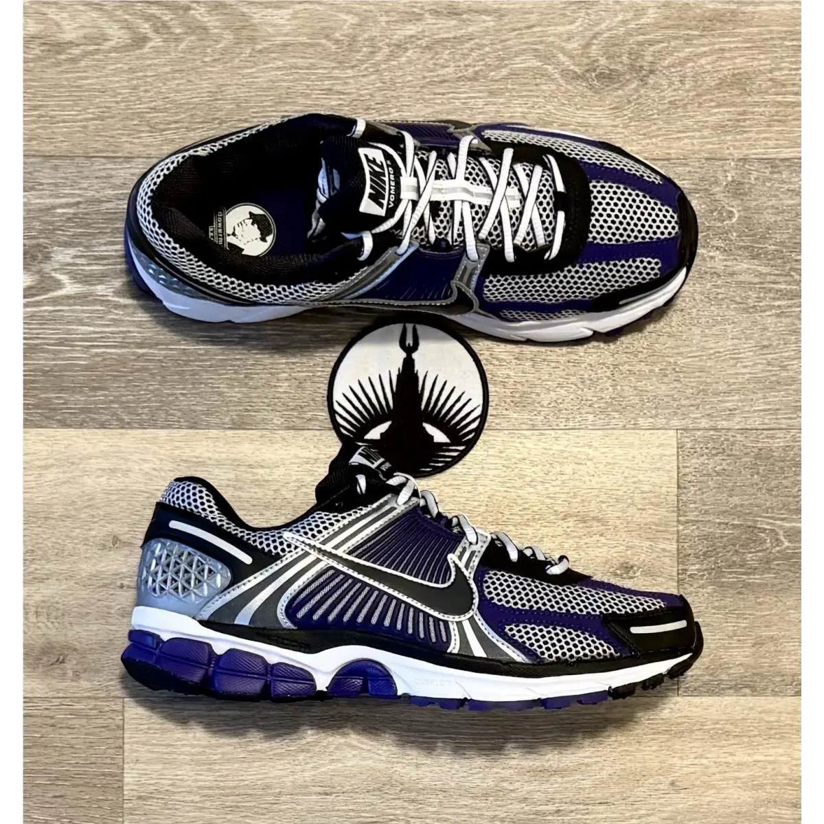 Nike shoes - Nike Air Zoom Vomero 5 - IM2220-095 - Metallic Silver / Court Purple/ White / Black (UPC: 198481320066) 5