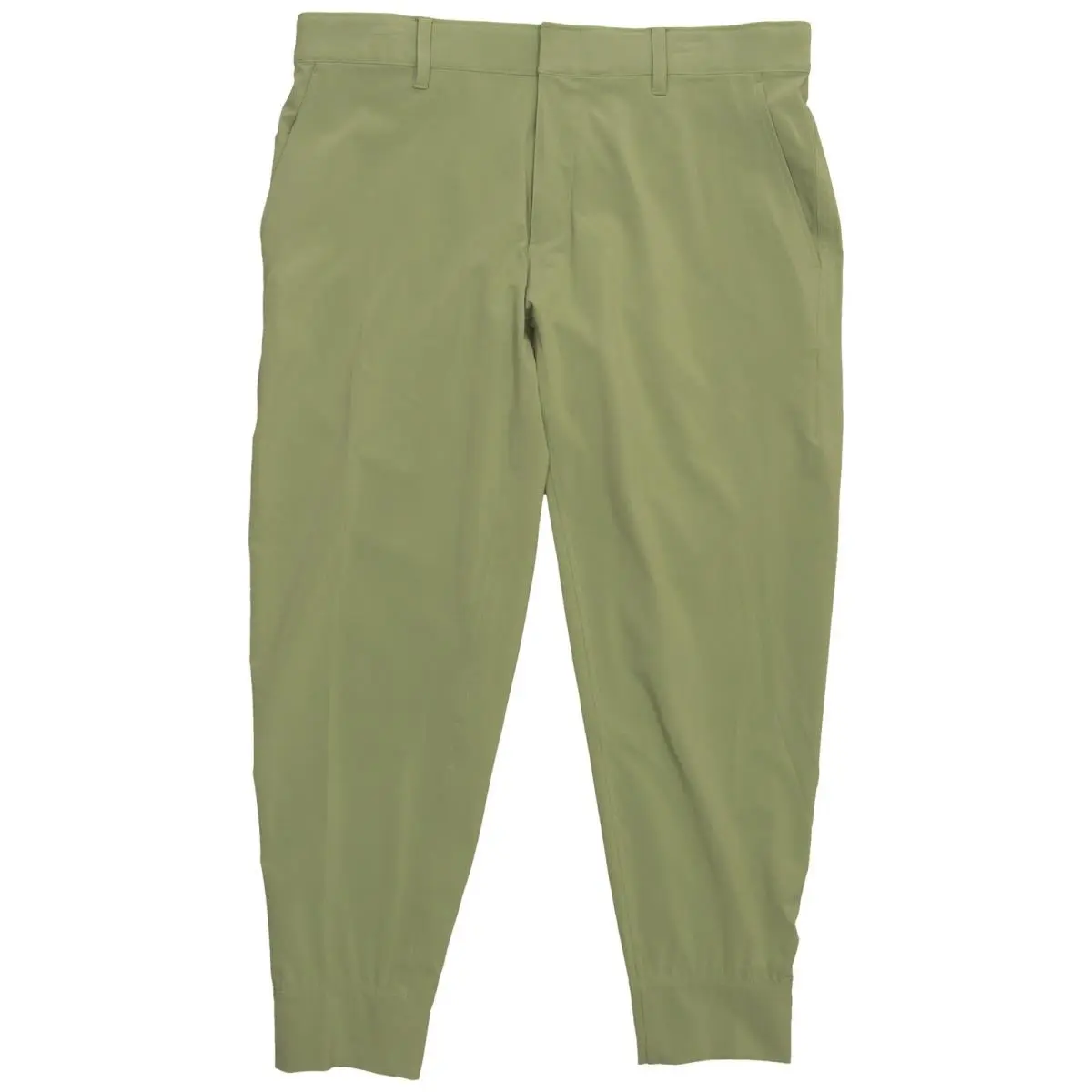Mens Nike Golf Chino Pants 36 Olive Green Tapered Fit Performance Stretch