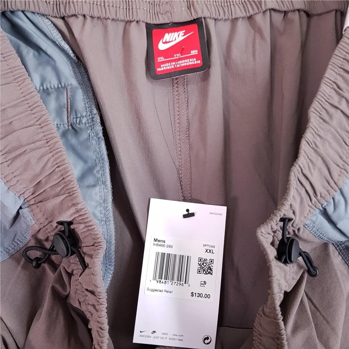 Nike clothing - Nike Tech - Tech - IH8466 - Cave Stone/Cool Grey/Black (UPC: 198481270385) 4