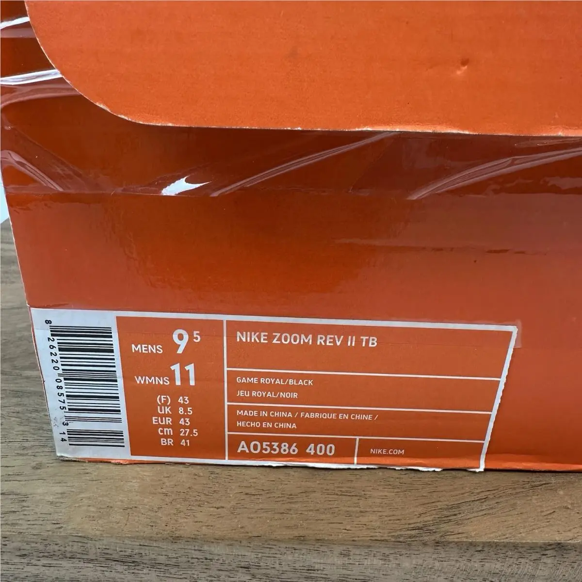 Nike shoes - Nike Zoom Rev - Zoom Rev - A05386 - Blue 6