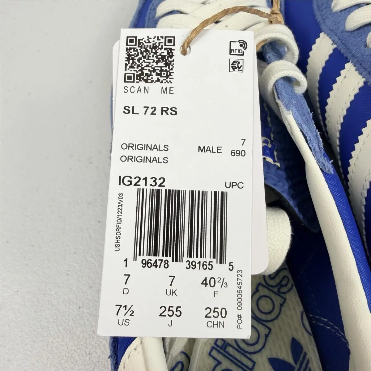 Adidas shoes - adidas SL 72 - IG2132 - Blue 7