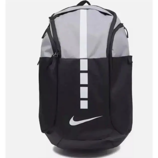 Nike Hoops Elite Pro Backpack Cement Grey White Black BA5554 012